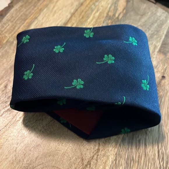 Vintage 60s RALPH MARLIN Shamrock Irish St Patrick's Day Tie Milwaukee USA NEW - Picture 12 of 12